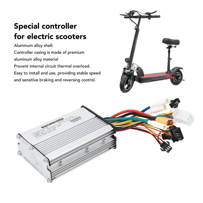 Contrôleur de scooter électrique en alliage d'aluminium