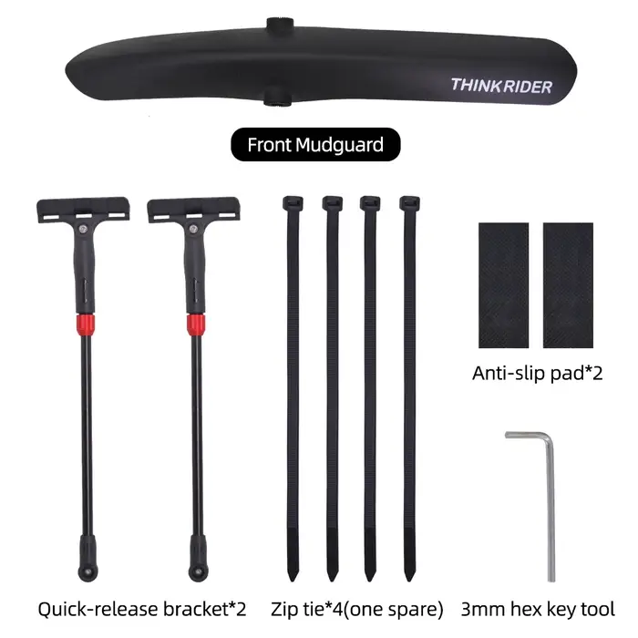 ThinkRider-Garde-boue avant/arrière universel pour vélo de route 700C