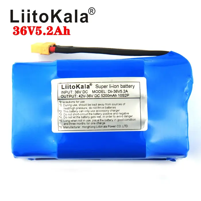 Batterie lithium 36V, 5200mAh