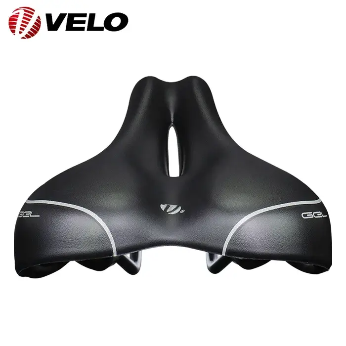 Selle de vélo de route confortable et respirante avec coussin de Gel de silice VL-4290 PU