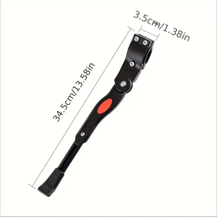 Béquille réglable en aluminium pour VTT et vélo de route