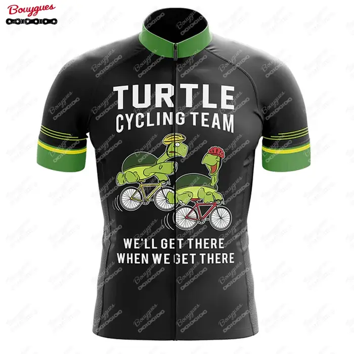 Maillot d'équipe de cyclisme à manches courtes pour hommes, vêtements de vélo de montagne, casting, 