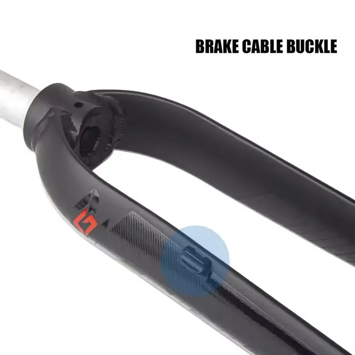 Fourche avant de vélo de montagne EVOSID M5 en alliage d'aluminium 7005 ultra-légère pour roues 26 27.5 29 pouces avec frein à disque