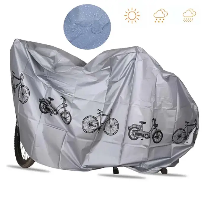 Housse de vélo multifonctionnelle imperméable pour véhicules électriques - Protection solaire extérieure et pare-pluie pour vélos