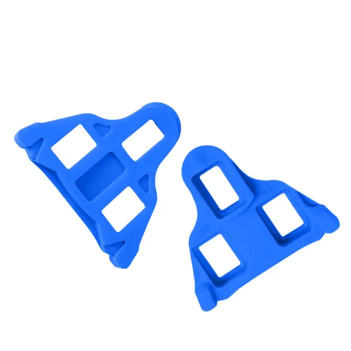 Crampons antidérapants pour pédales de vélo de route en plastique pour chaussures autobloquantes cyclisme VTT cruiser blanc bordeaux jaune rouge