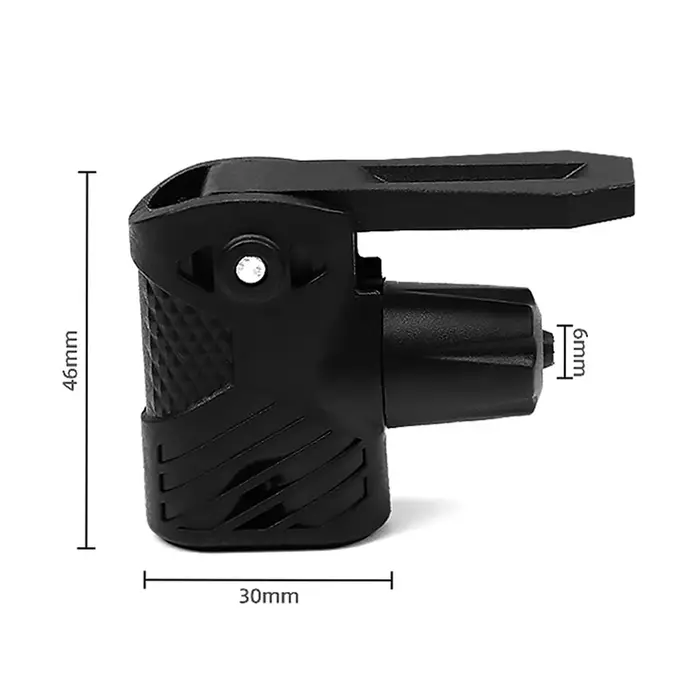 Pompe à air portable pour vélo, gonfleur avec buse, adaptateur pour touriste