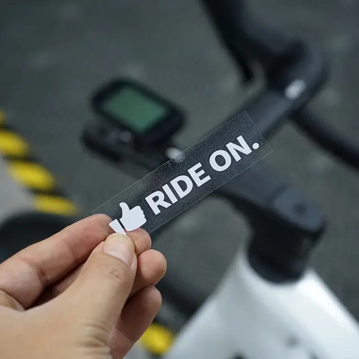 Autocollants pour cadre de vélo de route, 1 pièce, Tube supérieur de vélo vtt, casque, étanche, acce