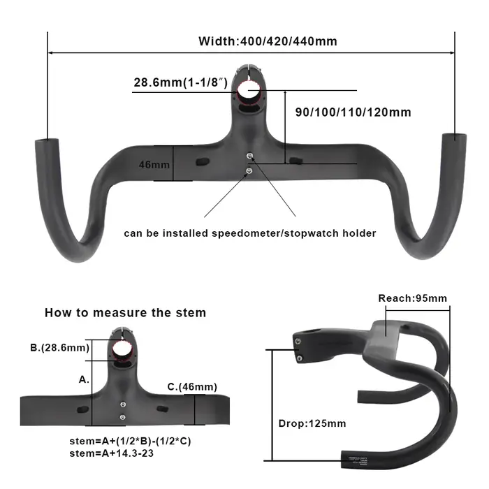 RXL SL guidon intégré vélo de route