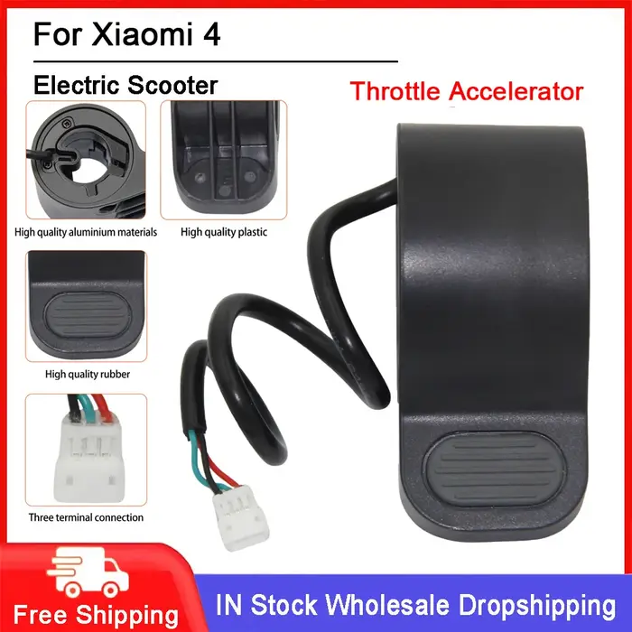 Accélérateur à pouce pour scooter électrique Xiaomi 4