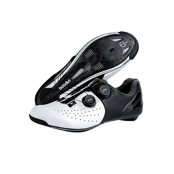 Chaussures de cyclisme sur route respirantes pour hommes