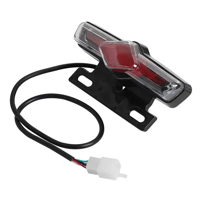 Feu arrière LED de sécurité pour trottinette électrique 12V 36V-60V