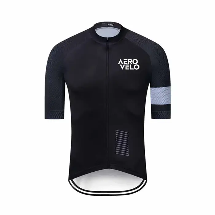 AERO VELO Ensemble de maillot de cyclisme à manches courtes pour hommes