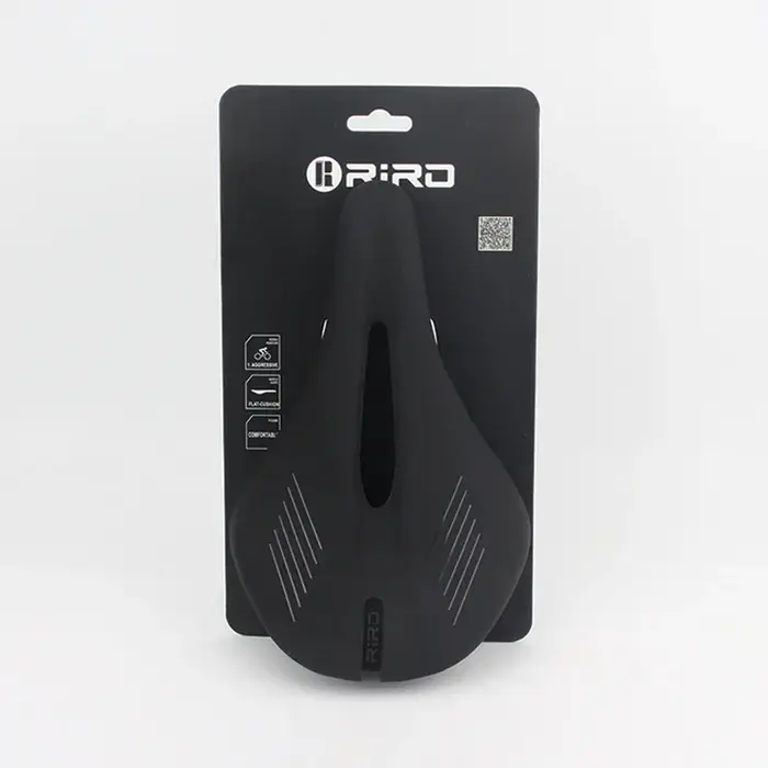 Selle RIRO Comfort EVA VTT 155mm avec rails en acier siège de vélo ultra-léger absorbant les chocs