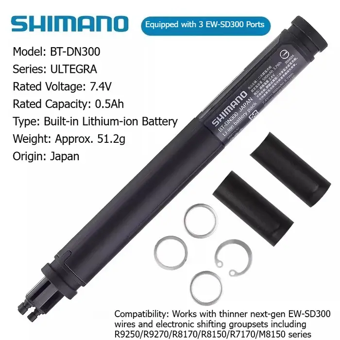 Kit de vélo de route Shimano Di2 BT DN300 intégré