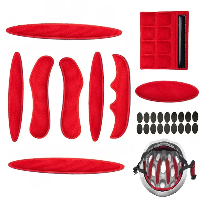 Kit de rembourrage de casque de vélo