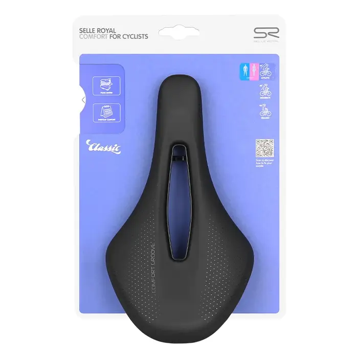 Selle de vélo respirante et légère SELLE ROYAL