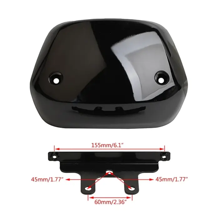 Déflecteur vent d'écran Scooter pare-brise vélo électrique