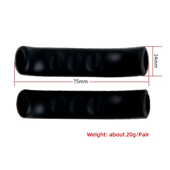 MEROCA 1 paire levier de frein de vélo protection Silicone poignées