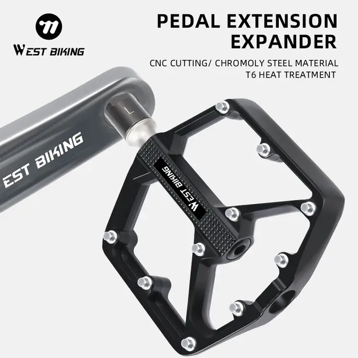 WEST BIKING – Extension de pédale de vélo