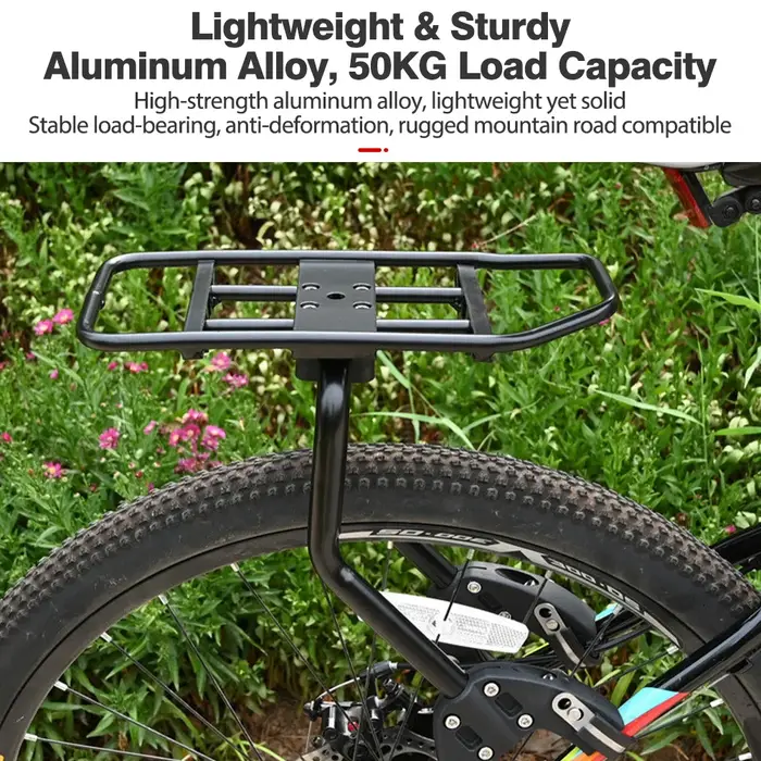 Porte-bagages arrière pour vélo