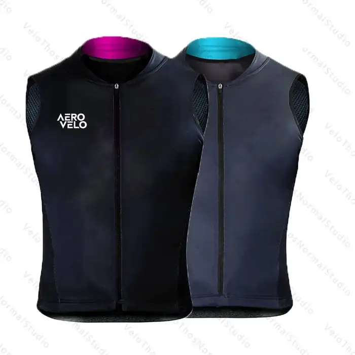 Gilet de cyclisme AERO VELO coupe-vent pour homme