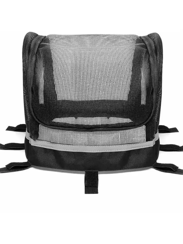Panier de vélo pour chiot, chat ou petit chien, porte-animaux pour guidon avec fenêtre, idéal pour l