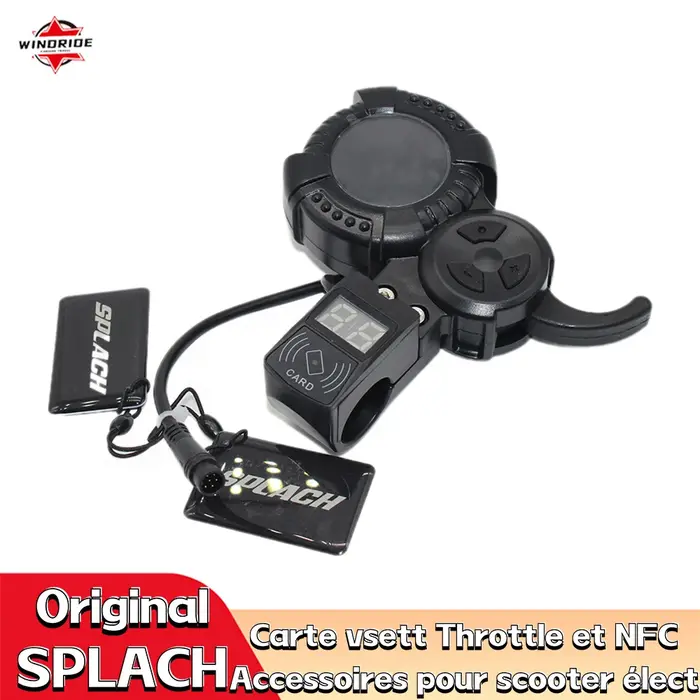 Accélérateur SPLACH pour Scooter électrique et carte NFC pour VSETT 8 8 + 9 9 + 10 + 11 + Zero 8 9 10 8X Pro 10X