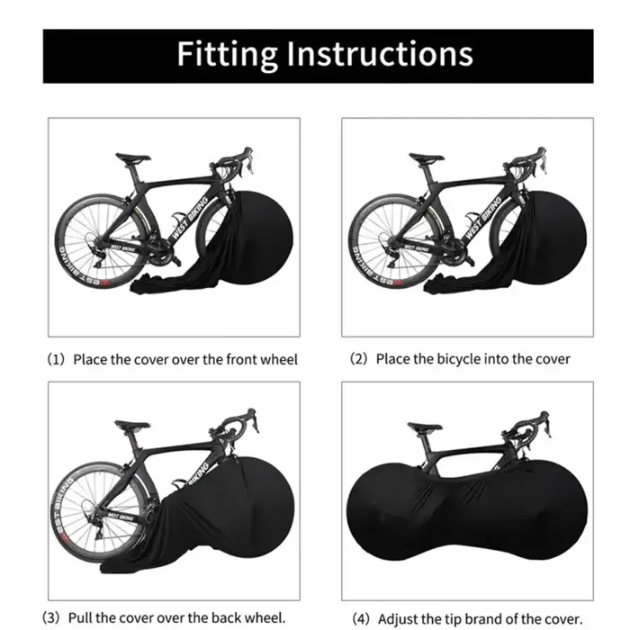 Housse de protection pour vélo