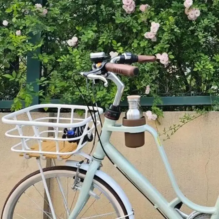 Panier avant de vélo panier de vélo élégant pour cour de vélo en plein air