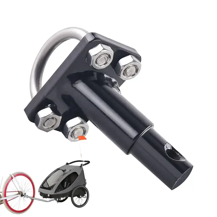 Connecteur de coupleur d'attelage de remorque de vélo pour adaptateur de remorques
