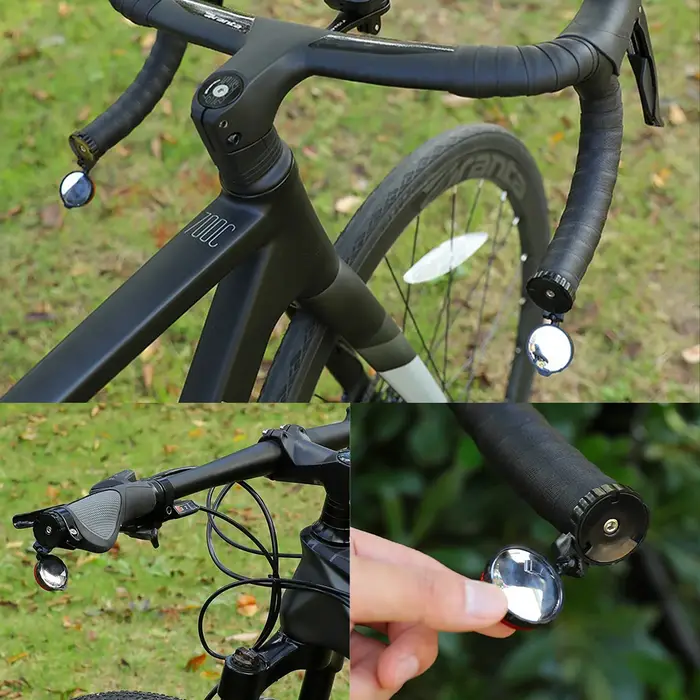Rétroviseur de vélo, miroir de guidon