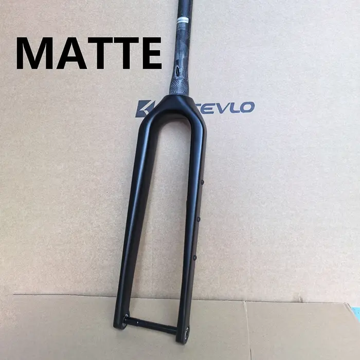 Fourche de vélo de gravier KOCEVLO GF07 en fibre de carbone conique, fourche avant de vélo de gravie