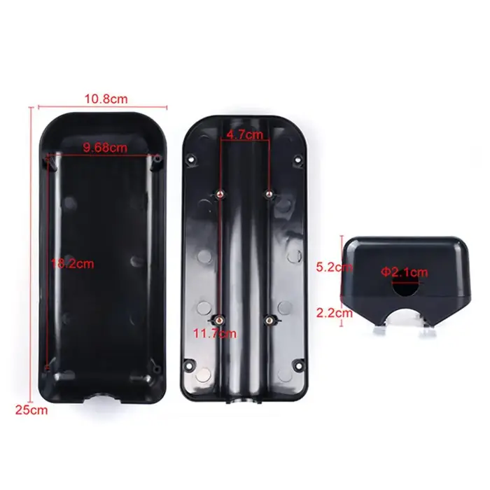 Boîte de contrôleur de vélo électrique 250x105x75mm