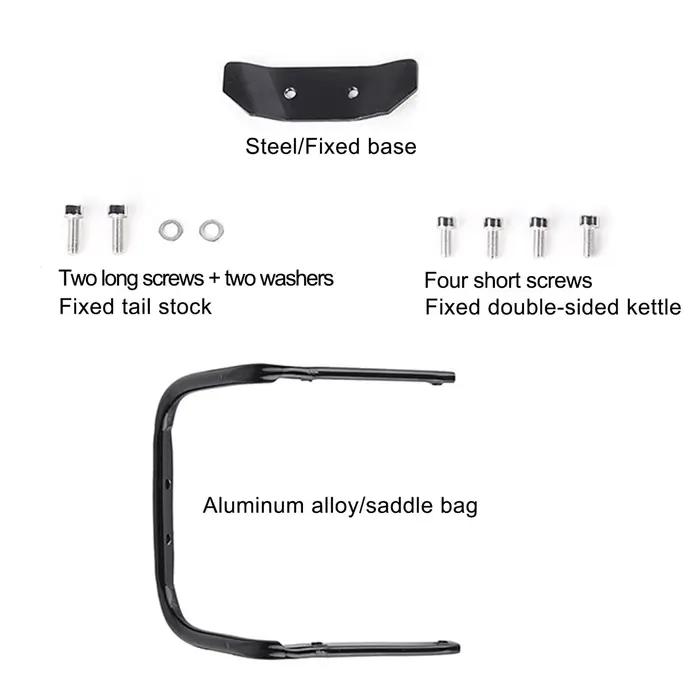 Stabilisateurs de sacoche de selle de vélo