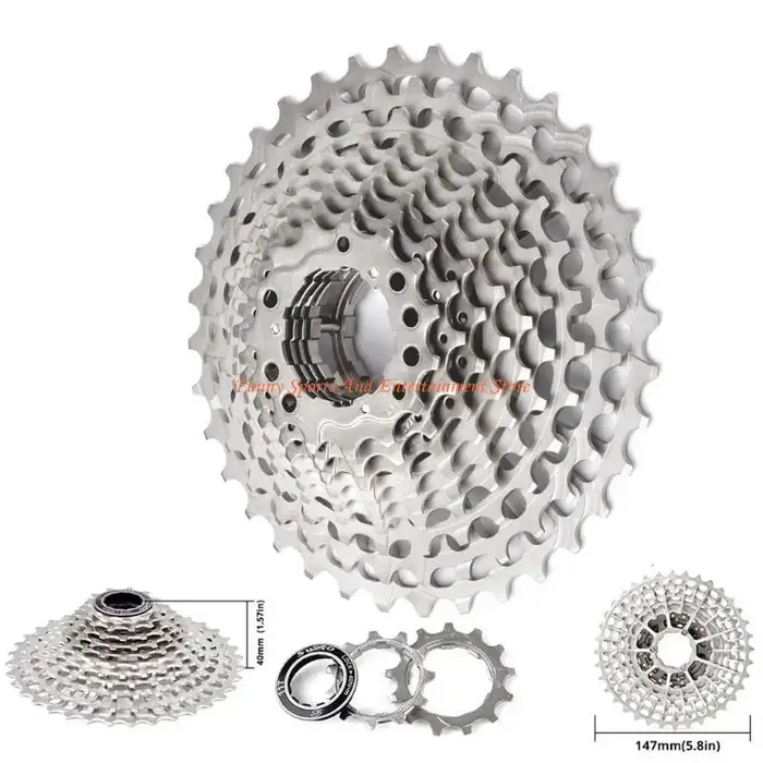 C4DE Cassette VTT 11 vitesses 28/32/34/36T adaptée pour VTT, vélo route