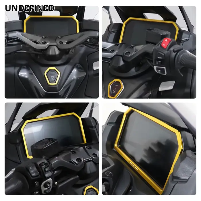 Cadre d'instrument en aluminium pour moto