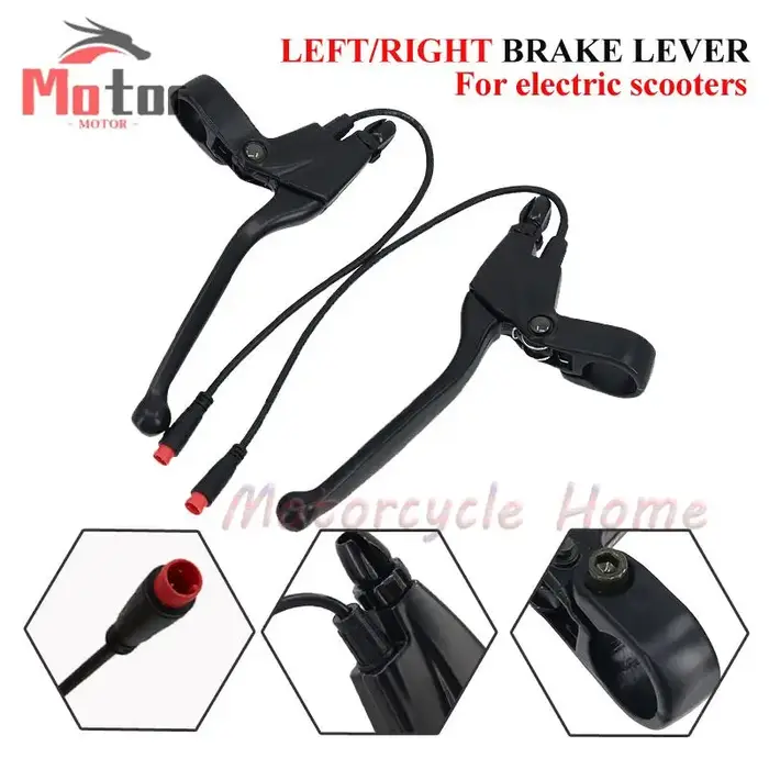 1 paire de leviers de frein pour vélo électrique