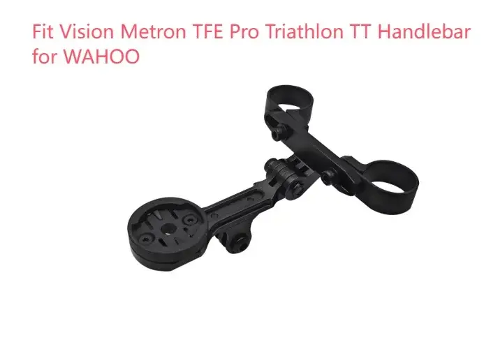 Support de compteur de vélo en aluminium CNC pour Fit Vision TFE Metron Pro Triathlon TT, guidon pou