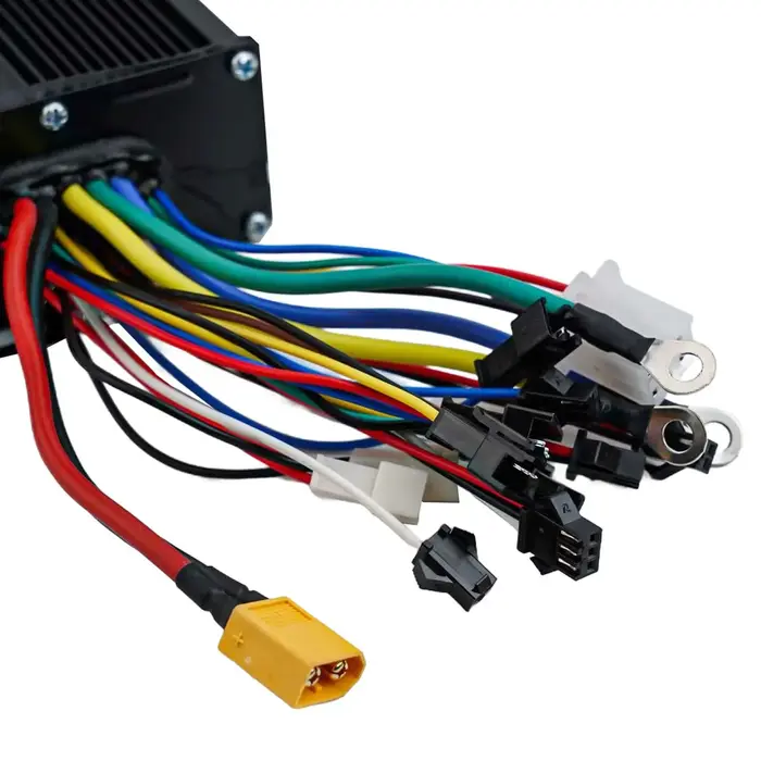 36V 48V 52V e-bike 40A 1500/2000W trois modes contrôleur sans brosse à onde sinusoïdale pour vélo électrique Tricycle