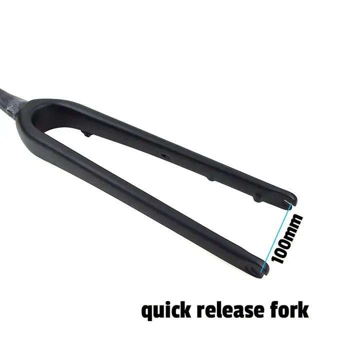 Nouveau! Fourche de vélo de route/gravel entièrement en carbone