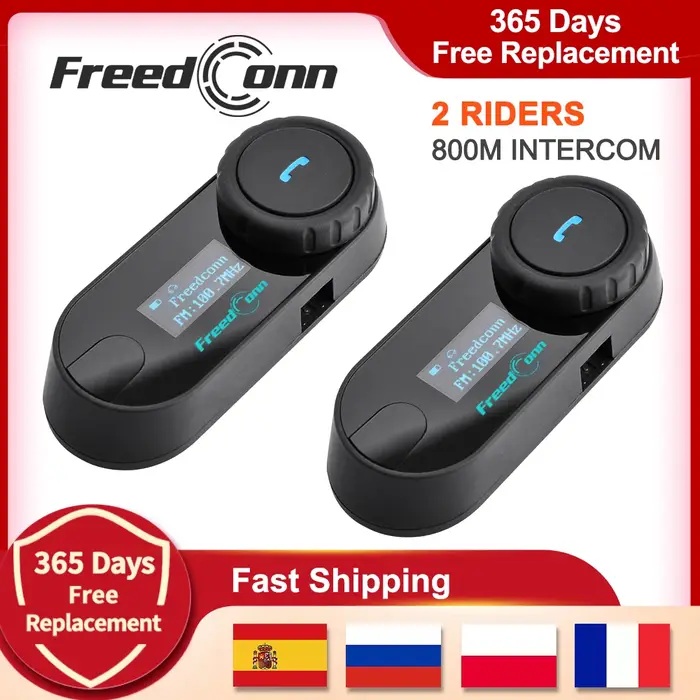 Bluetooth moto Interphone casque