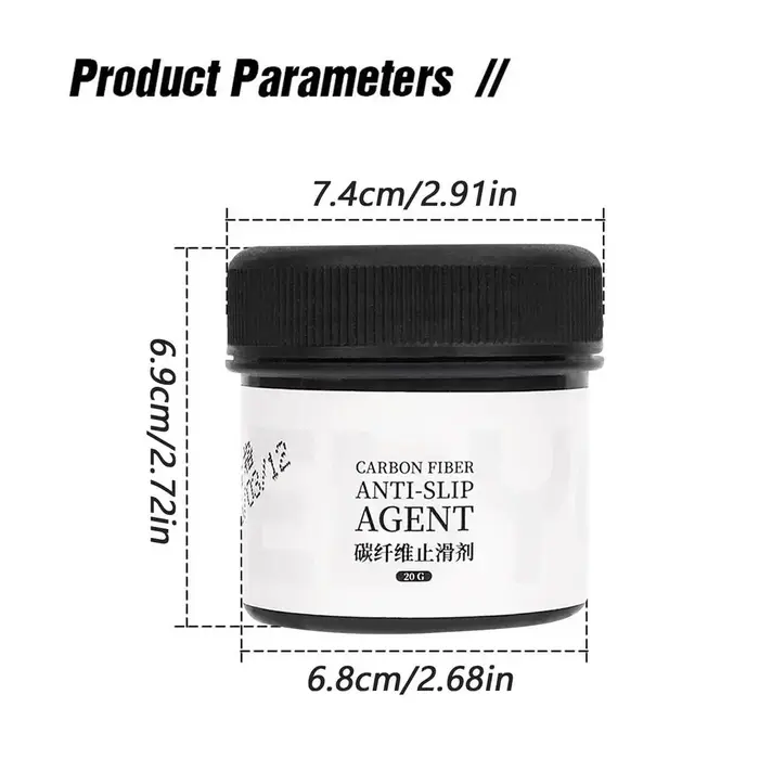 Graisse de vélo 20g, pâte antidérapante en Fiber de carbone, lubrifiant à Friction antidérapant, acc
