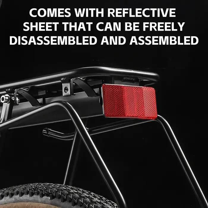 WEST BIKING – support de coffre de vélo en alliage d'aluminium à dégagement rapide