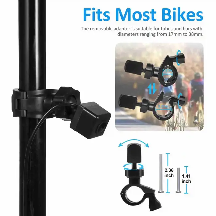 Caméra de recul E vélo