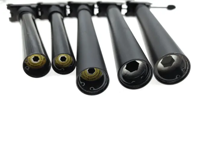 Tige de selle à suspension amortissante en alliage d'aluminium pour vélo électrique VAE VTT et vélo pliant avec amortissement de chocs et 20 coloris
