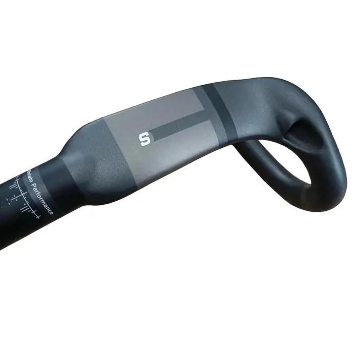 Guidon de vélo de route en fibre de carbone Superlogic-Matte