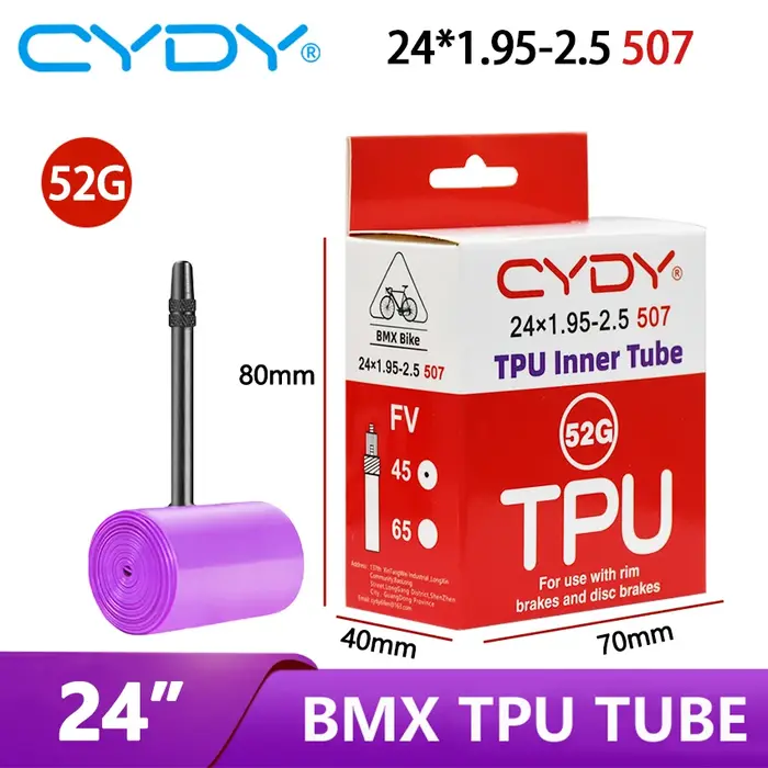 Chambre à air de vélo en TPU