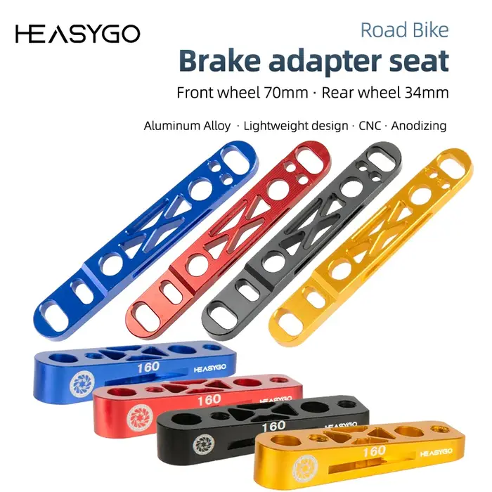 Adaptateur de frein à disque à montage plat pour vélo de route