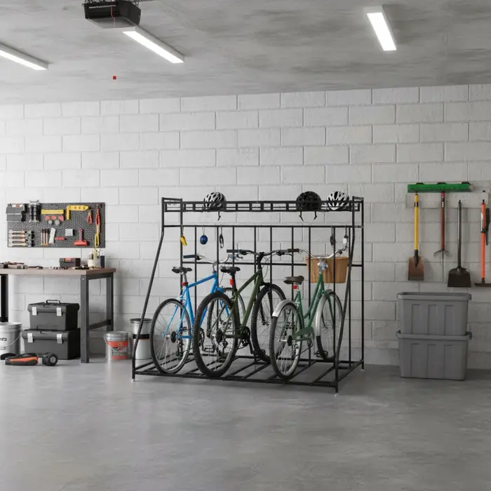 Support de rangement pour 4 vélos