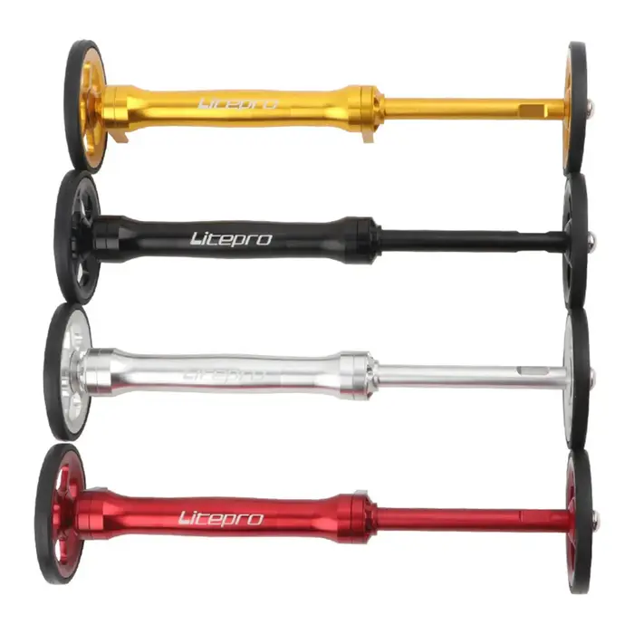 Litepro – tige d'extension de roue facile, barre télescopique de vélo en alliage d'aluminium, pièces